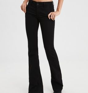 American Eagle Artist Flare Pant Black